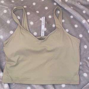 Green lululemon tank top